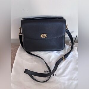 Coach Cassie black leather